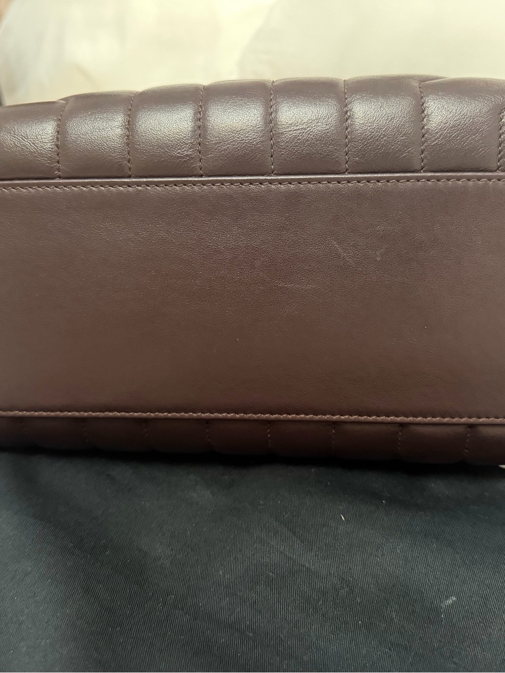 Saint Laurent Black Tulip Loulou Medium Bag: Rare - Picture 8 of 13